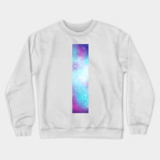 Letter I galaxy Crewneck Sweatshirt